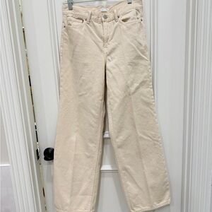 Uniqlo Low Rise Wide Straight Jeans 24x31